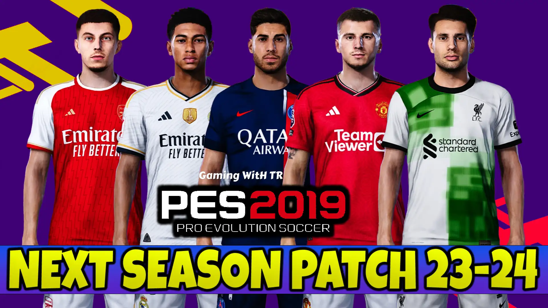 PES 2019 NEXT SEASON PATCH 2023-2024 UPDATE - PES 2019 Gaming WitH TR
