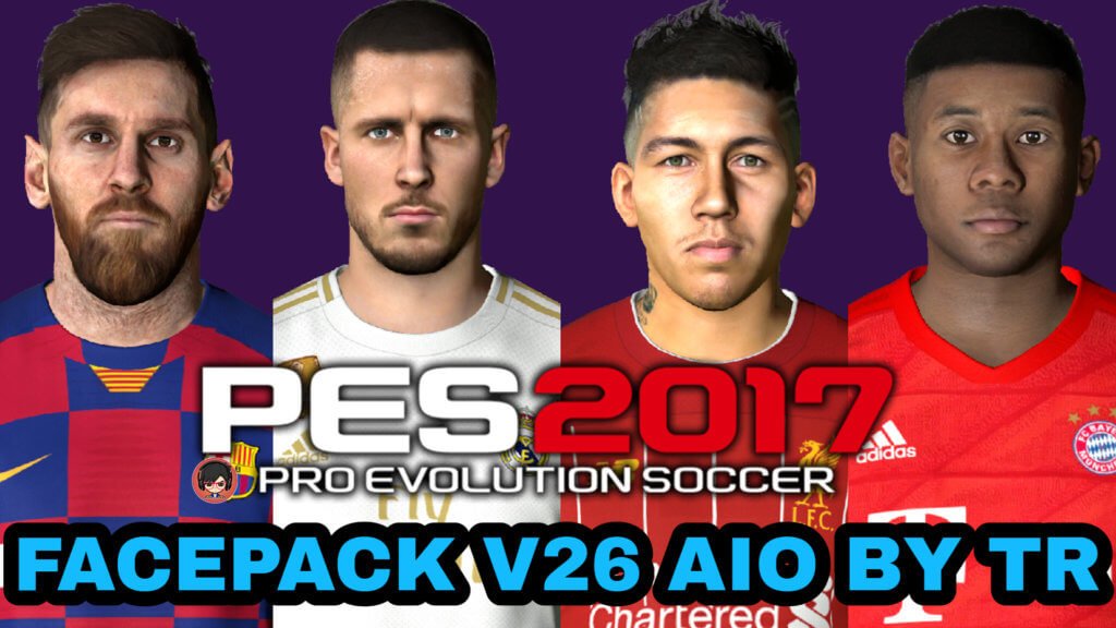 PES 2017 | FACEPACK V26 AIO BY TR