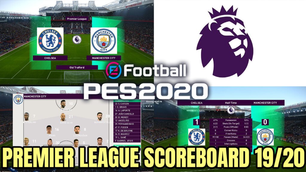 PES 2020 | PREMIER LEAGUE SCOREBOARD 2019/2020