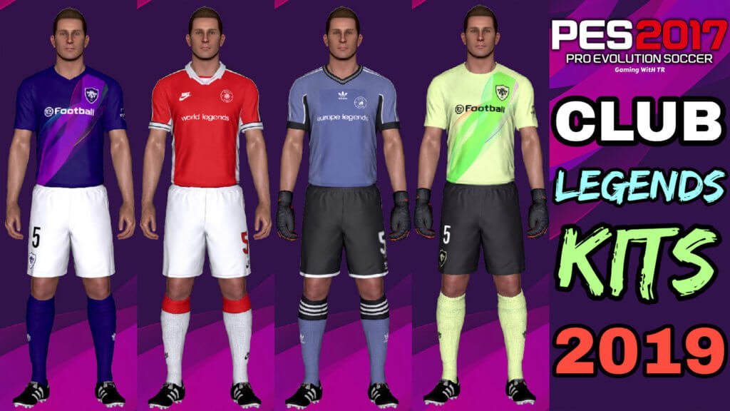 PES 2017 | CLUB LEGENDS KITS 2019