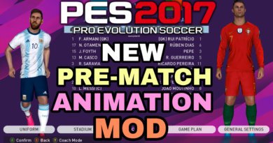 PES 2017 | NEW PRE-MATCH ANIMATION MOD | E-POSE