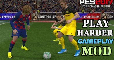PES 2017 | PLAY HARDER GAMEPLAY MOD