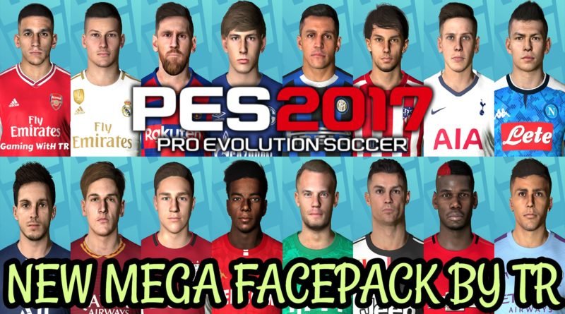 PES 2017 | NEW MEGA FACEPACK BY TR | 620+ NEW FACES