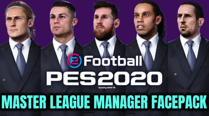 PES 2020 | MASTER LEAGUE MANAGER FACEPACK
