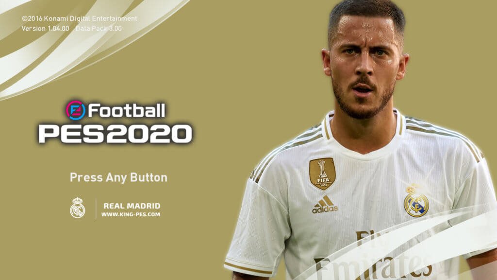 PES 2017 | REAL MADRID | PES 2020 GRAPHIC MENU