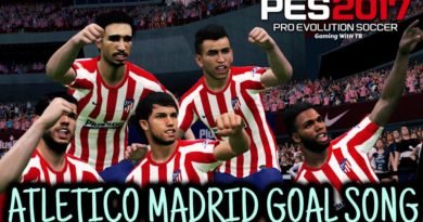 PES 2017 | ATLETICO MADRID GOAL SONG