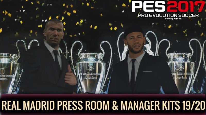 PES 2017 | REAL MADRID PRESS ROOM & MANAGER KITS 19/20