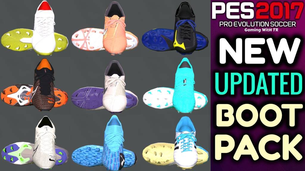 PES 2017 | NEW UPDATED BOOTPACK | ALL IN ONE