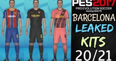 PES 2017 | BARCELONA LEAKED KITS 2020/2021 | PREVIEW BY TR