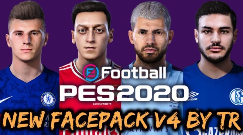 PES 2020 | NEW FACEPACK V4 BY TR