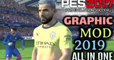 PES 2017 | GRAPHIC MOD 2019 | 3D TURF | REAL SWEAT | MANY MORE