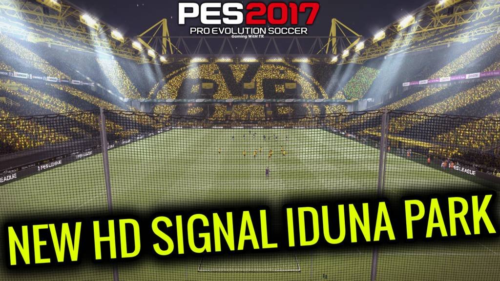PES 2017 | NEW HD SIGNAL IDUNA PARK | BORUSSIA DORTMUND STADIUM