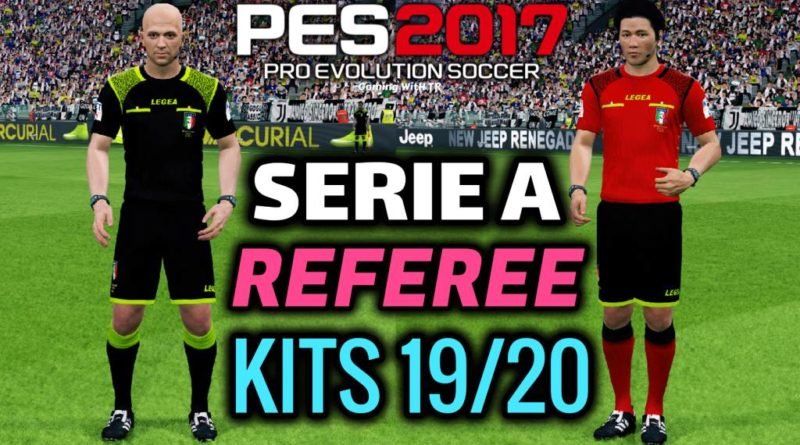 PES 2017 | SERIE A REFEREE KITS 2019/2020