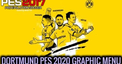 PES 2017 | BORUSSIA DORTMUND | PES 2020 GRAPHIC MENU