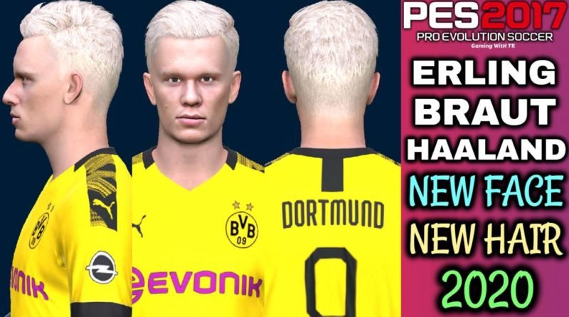 PES 2017 | ERLING BRAUT HAALAND | NEW FACE & NEW HAIR 2020