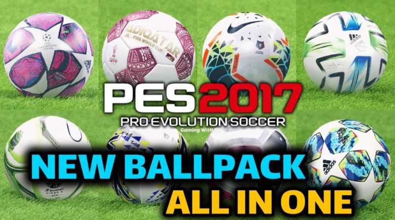 PES 2017 | NEW BALLPACK | ALL IN ONE