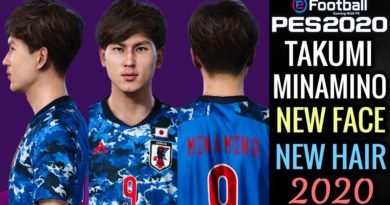 PES 2020 | TAKUMI MINAMINO | NEW FACE & NEW HAIR 2020