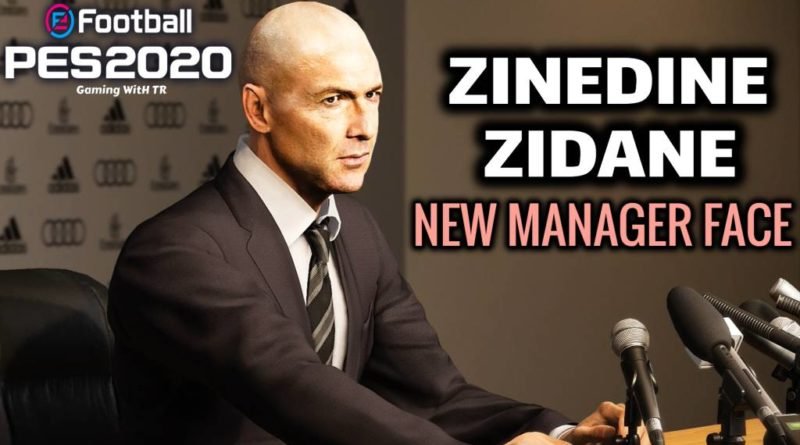 PES 2020 | ZINEDINE ZIDANE | NEW MANAGER FACE