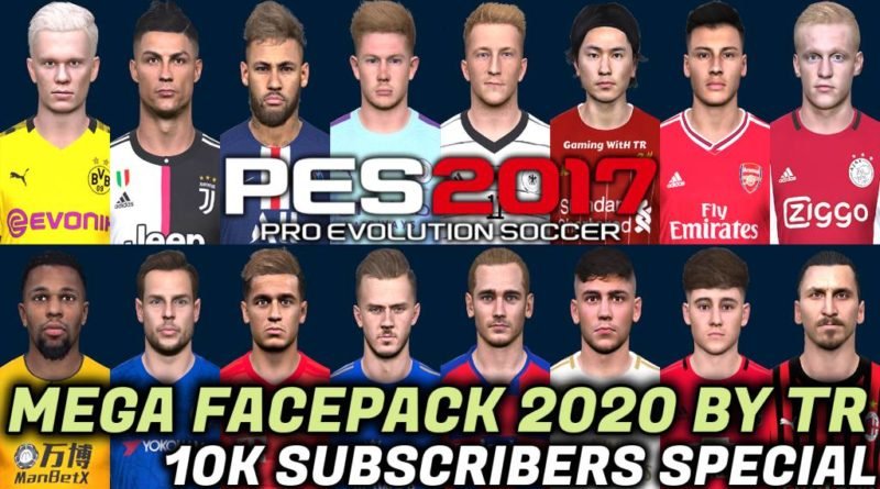 PES 2017 | NEW MEGA FACEPACK 2020 BY TR | 10K SUBSCRIBERS SPECIAL | 700+ NEW FACES