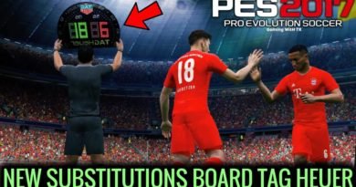 PES 2017 | NEW SUBSTITUTIONS BOARD TAG HEUER