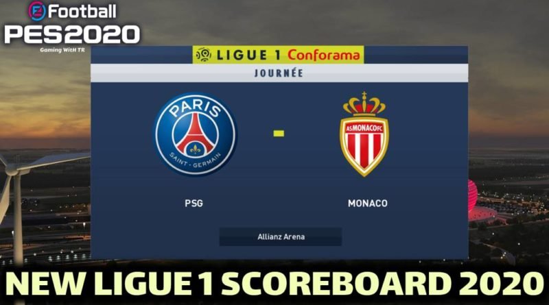 PES 2020 | NEW LIGUE 1 SCOREBOARD 2020 | DOWNLOAD & INSTALL