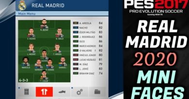 PES 2017 | NEW REAL MADRID 2020 MINIFACES | DOWNLOAD & INSTALL