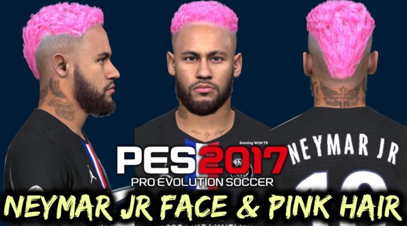 PES 2017 | LATEST NEYMAR JR | FACE & PINK HAIR 2020 | DOWNLOAD & INSTALL