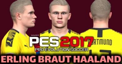 PES 2017 | ERLING BRAUT HAALAND | NEW FACE & NEW HAIR | DOWNLOAD & INSTALL