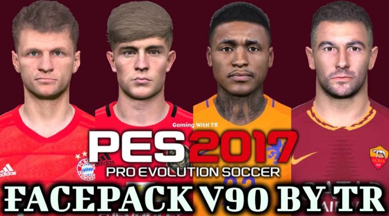 PES 2017 | FACEPACK V90 BY TR | DOWNLOAD & INSTALL