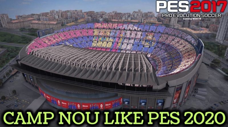 PES 2017 | CAMP NOU LIKE PES 2020 WITH EXTERIOR VIEW | CPK VERSION | DOWNLOAD & INSTALL