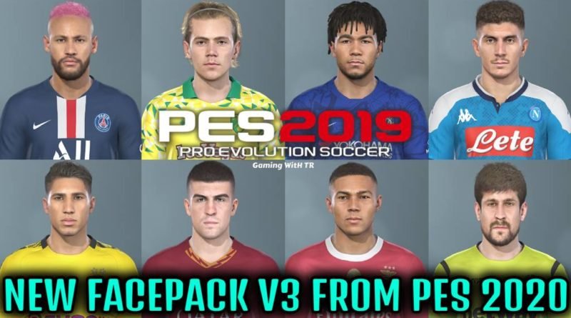 PES 2019 | NEW EXCLUSIVE FACEPACK V3 FROM PES 2020 | DOWNLOAD & INSTALL