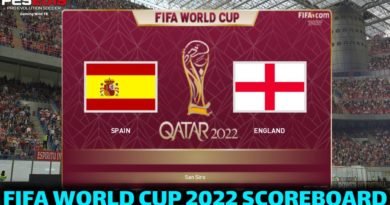 PES 2019 | FIFA WORLD CUP 2022 SCOREBOARD | CPK VERSION | DOWNLOAD & INSTALL