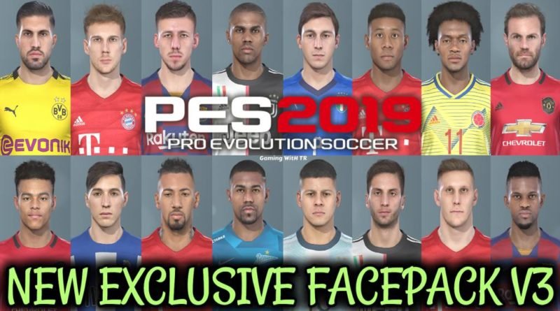 PES 2019 | NEW EXCLUSIVE FACEPACK V3 | DOWNLOAD & INSTALL
