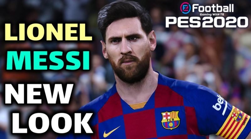 PES 2020 | LIONEL MESSI | NEW FACE & NEW HAIRSTYLE | DOWNLOAD & INSTALL
