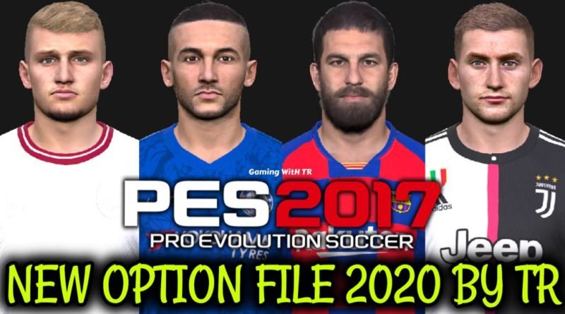 PES 2017 | NEW OPTION FILE 2020 BY TR | PES PROFESSIONALS PATCH | DOWNLOAD & INSTALL