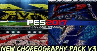 PES 2017 | NEW CHOREOGRAPHY PACK V3 | NEW ATMOSPHERE | DOWNLOAD & INSTALL