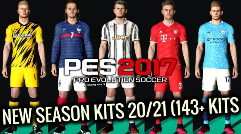 NEW KITS PES 2017 SEASON KITPACK 2020/2021 143+ 