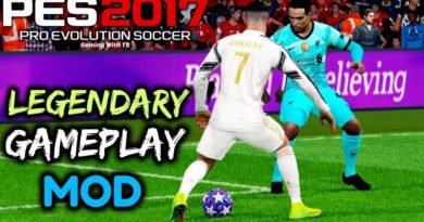 PES 2017 | NEW LEGENDARY GAMEPLAY MOD LIKE PES 2020 | DOWNLOAD & INSTALL