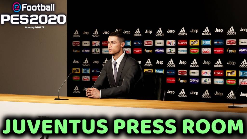 PES 2020 | JUVENTUS PRESS ROOM | DOWNLOAD & INSTALL