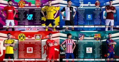 PES 2020 | GRAPHIC MENU FOR TOP 5 LEAGUES | DOWNLOAD & INSTALL