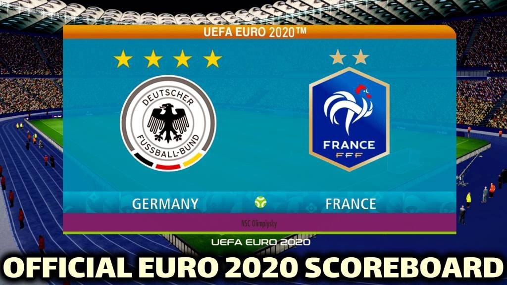 PES 2017 | OFFICIAL EURO 2020 SCOREBOARD | CONVERTED FROM PES 2020 | DOWNLOAD & INSTALL