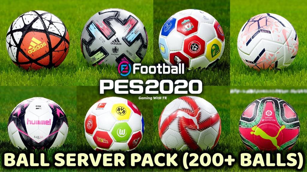 PES 2020 | BALL SERVER PACK | 200+ BALLS | VERSION 9 | DOWNLOAD & INSTALL