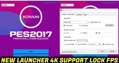 PES 2017 | NEW LAUNCHER | 4K SUPPORT | LOCK FPS | DOWNLOAD & INSTALL
