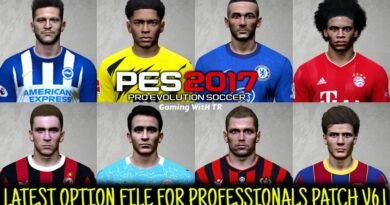 PES 2017 | LATEST OPTION FILE | PROFESSIONALS PATCH V6.1 | DOWNLOAD & INSTALL