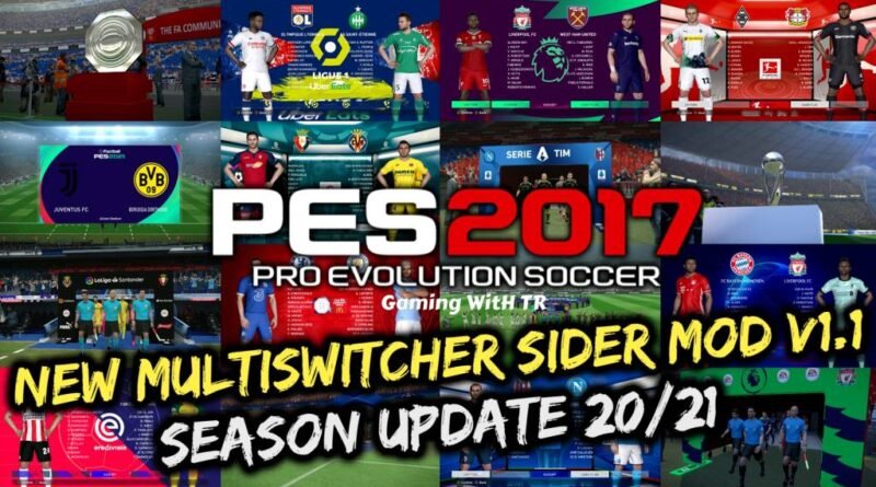 PES 2017 | NEW MULTISWITCHER SIDER MOD V1.1 | SEASON UPDATE 20/21 | DOWNLOAD & INSTALL