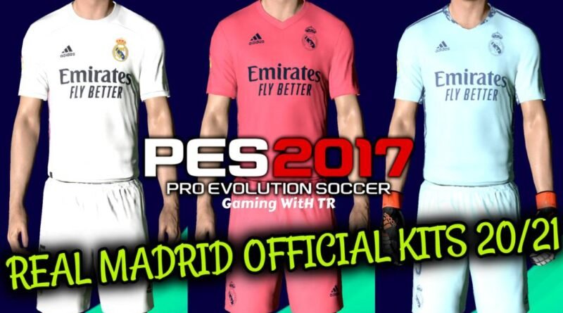PES 2017 | REAL MADRID OFFICIAL KITS 2020/2021 | DOWNLOAD & INSTALL