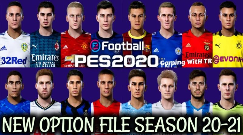 PES 2020 | NEW OPTION FILE SEASON 20-21 | EVOWEB PATCH V8 | DOWNLOAD & INSTALL