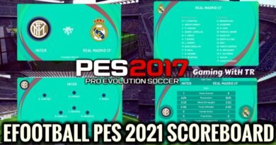 PES 2017 | LATEST EFOOTBALL PES 2021 SCOREBOARD | DOWNLOAD & INSTALL