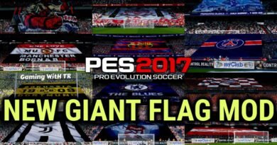 PES 2017 | NEW GIANT FLAG MOD | DOWNLOAD & INSTALL