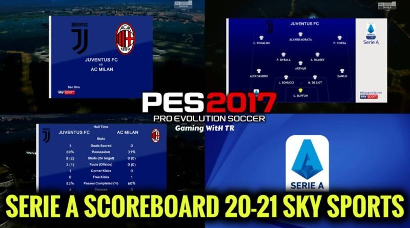 PES 2017 | SERIE A SCOREBOARD 20-21 SKY SPORTS | DOWNLOAD & INSTALL